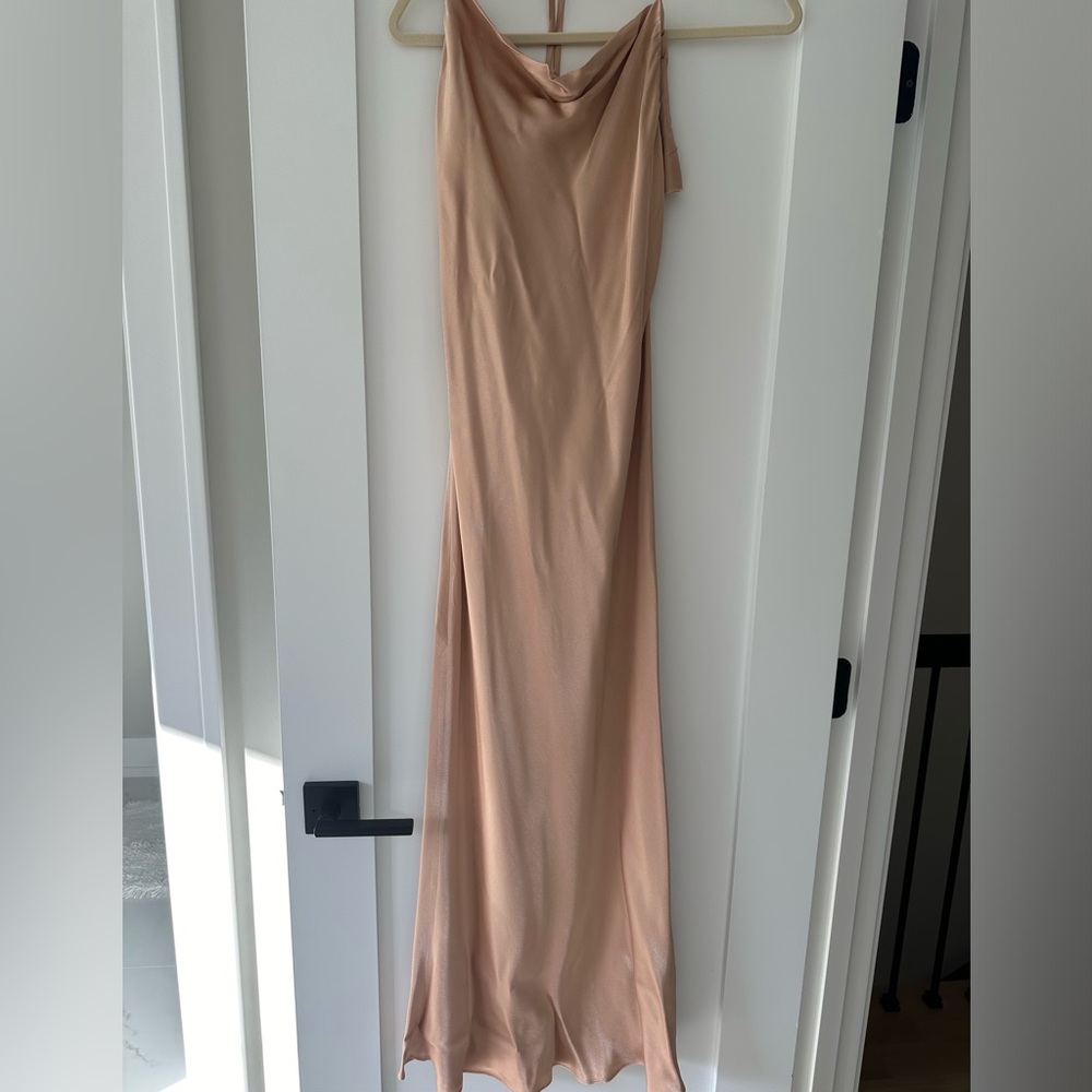 Shona Joy Bridesmaid Dress - Champagne - Worn Once